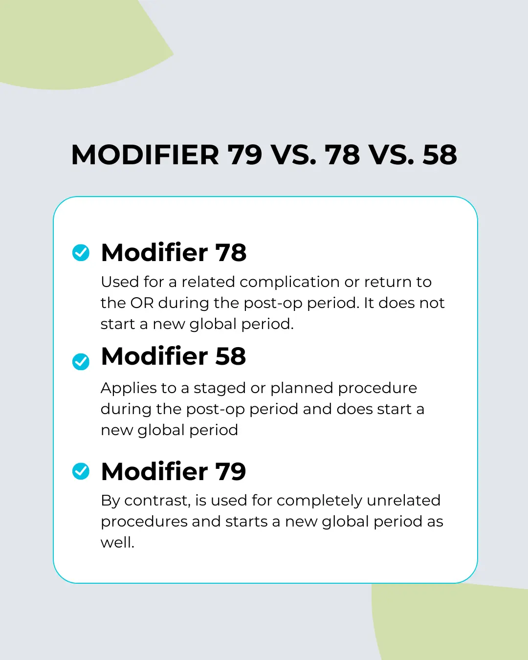 79 modifier