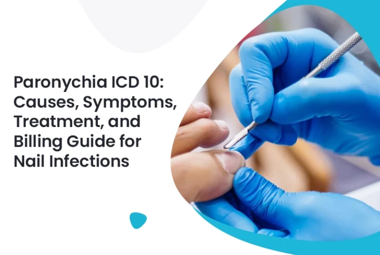 Paronychia ICD 10